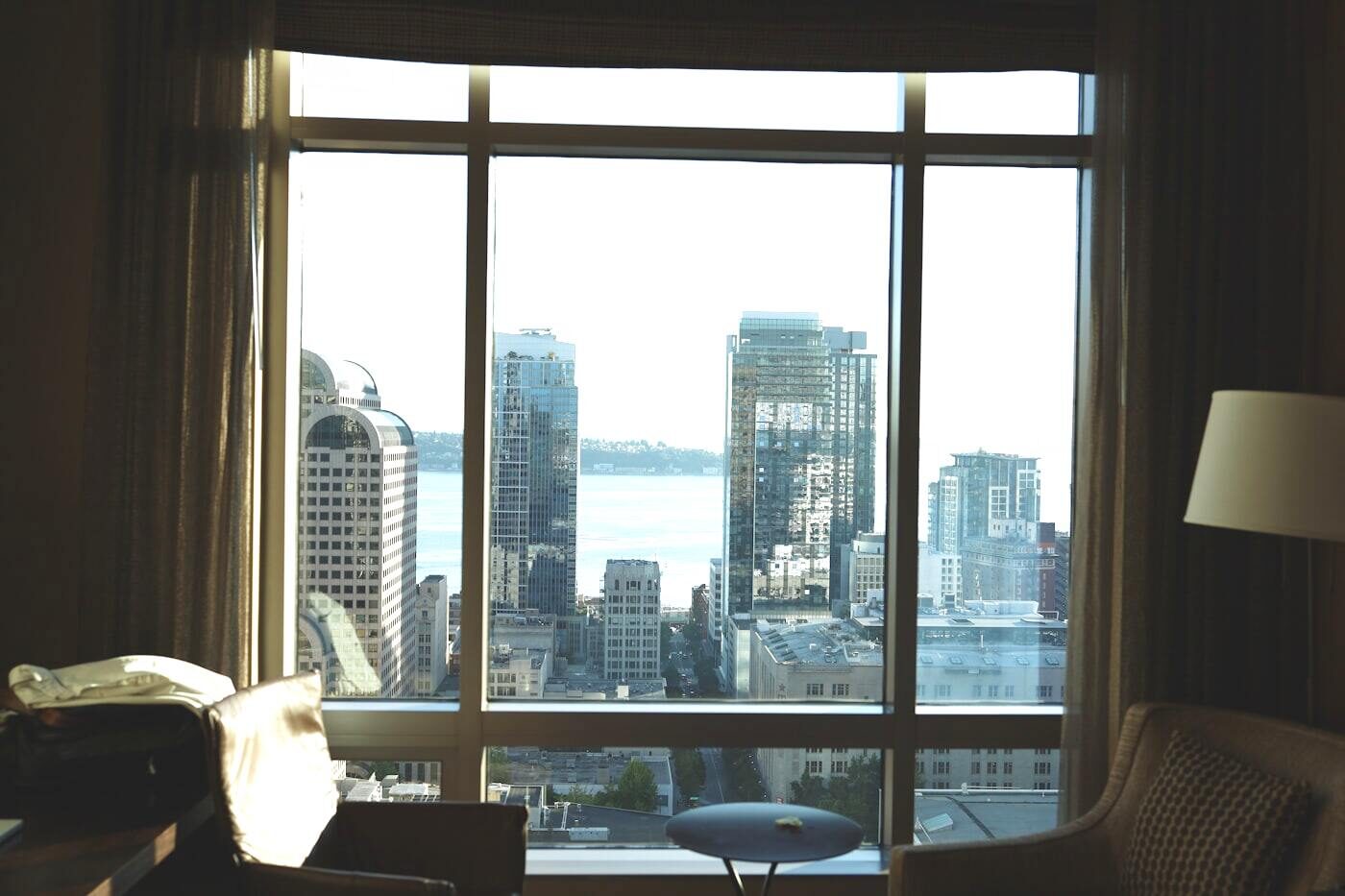 Intérieur élégant d'un appartement à Dubaï